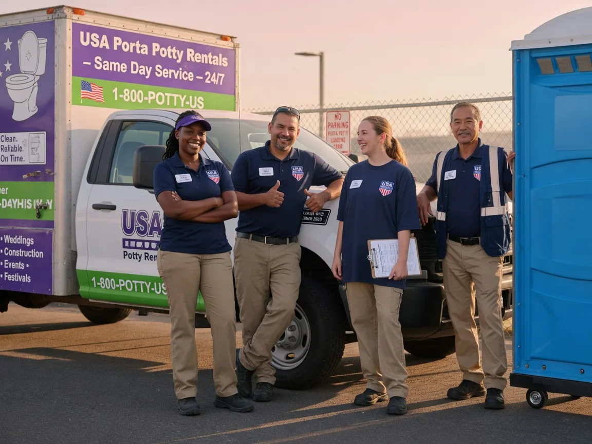 Porta Potty Rental company in Rothbury, MI