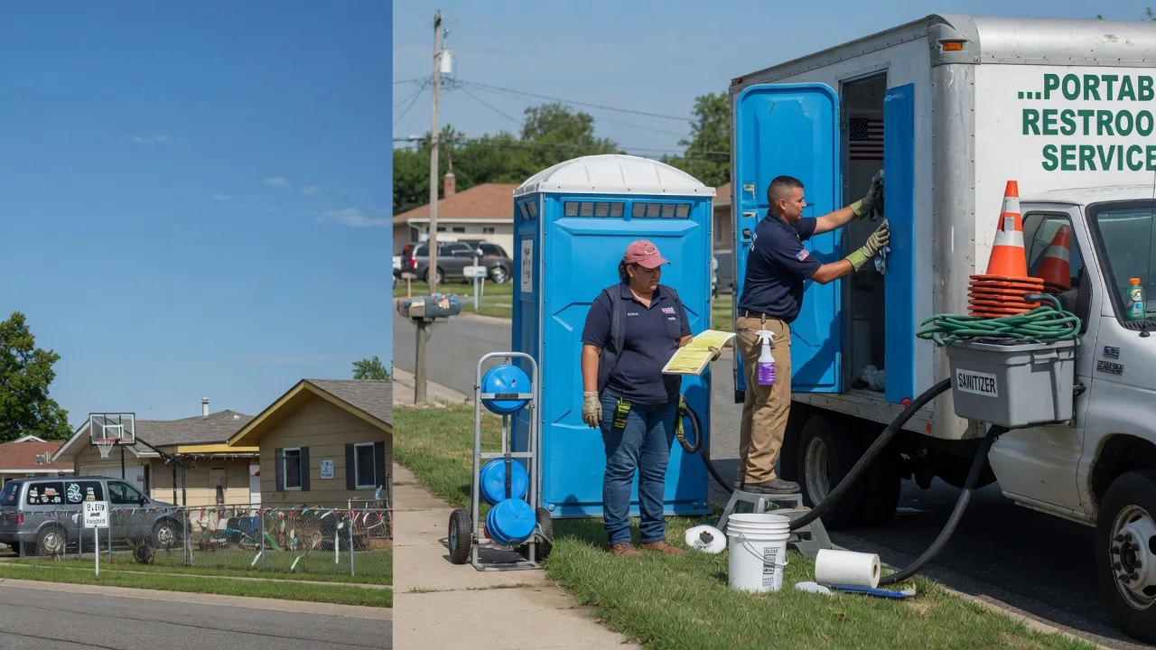 Portable Toilet Rental in Rothbury, MI near me